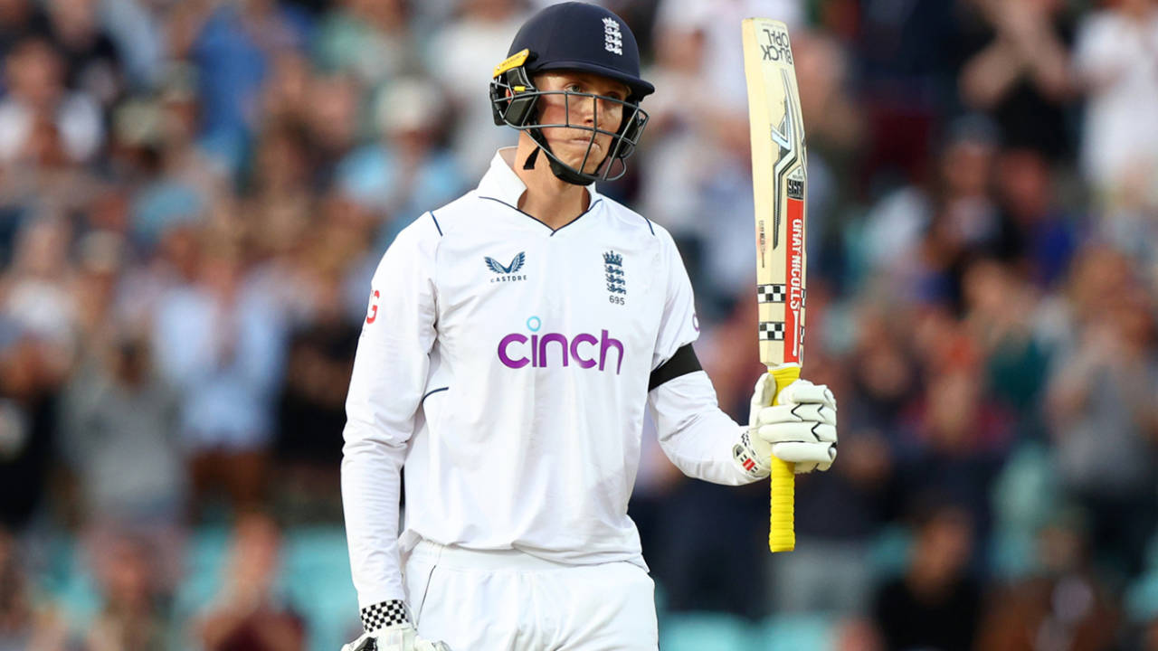 Zak Crawley passed fifty for the first time since March, England vs South Africa, 3rd Test, 4th day, The Oval, September 11, 2022