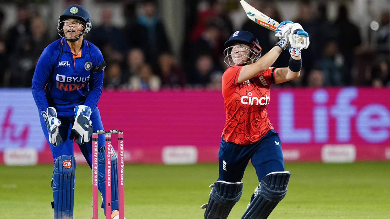 Alice Capsey's 38 off 24 sealed victory, England vs India, 3rd T20I, Bristol, September 15, 2022
