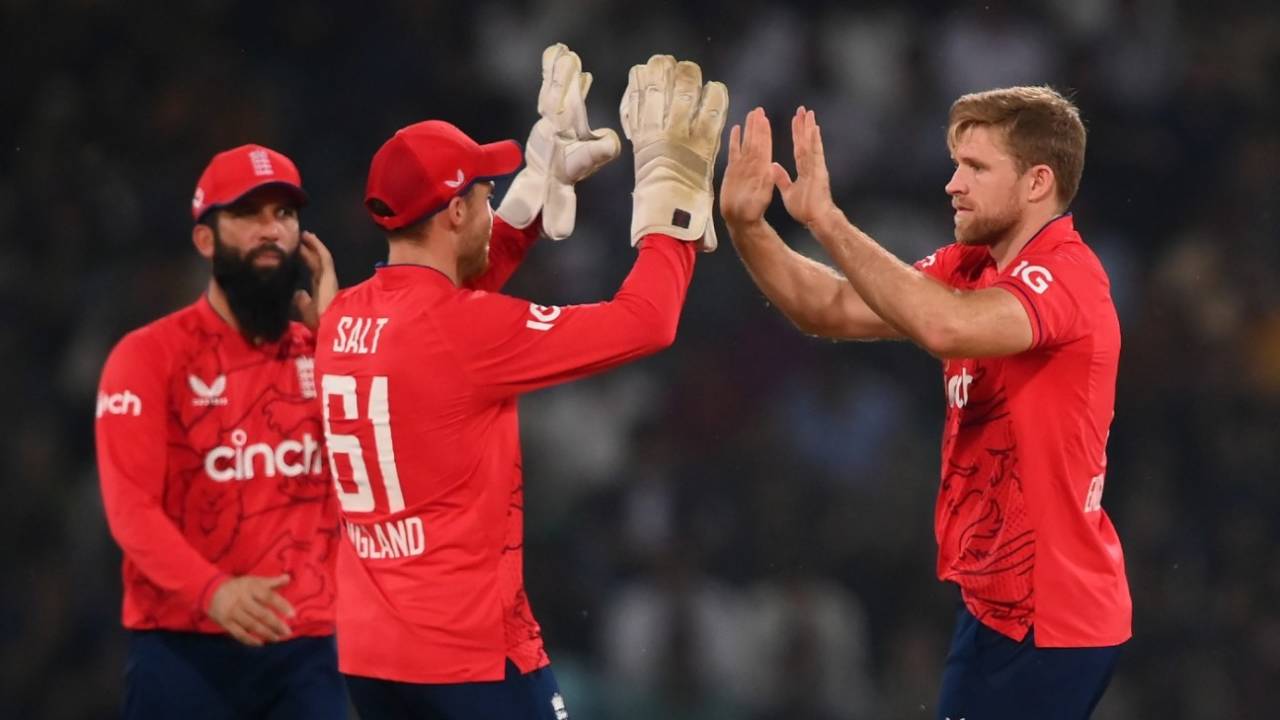 David Willey removed Shan Masood for a duck, Pakistan vs England, 6th T20I, Lahore, September 30, 2022