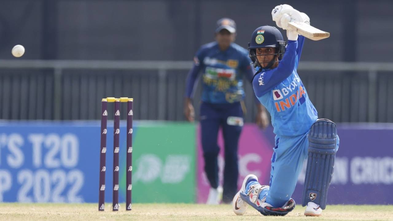 Jemimah Rodrigues' innings was laced with a number of free-flowing drives, India vs Sri Lanka, Women's Asia Cup, Sylhet, October 1, 2022