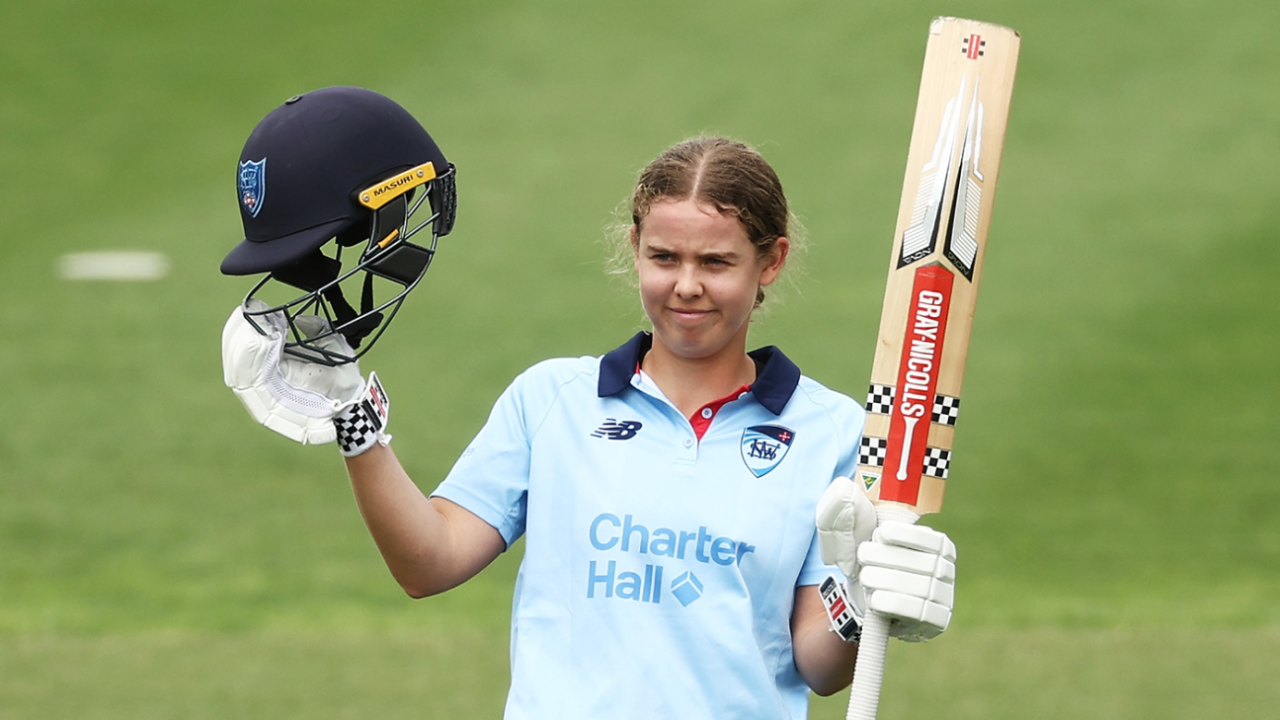 Phoebe Litchfield sees herself as a like-for-like replacement for Rachael Haynes - 'top-order, middle-order batter, lefty and a fielder'&nbsp;&nbsp;&bull;&nbsp;&nbsp;Getty Images