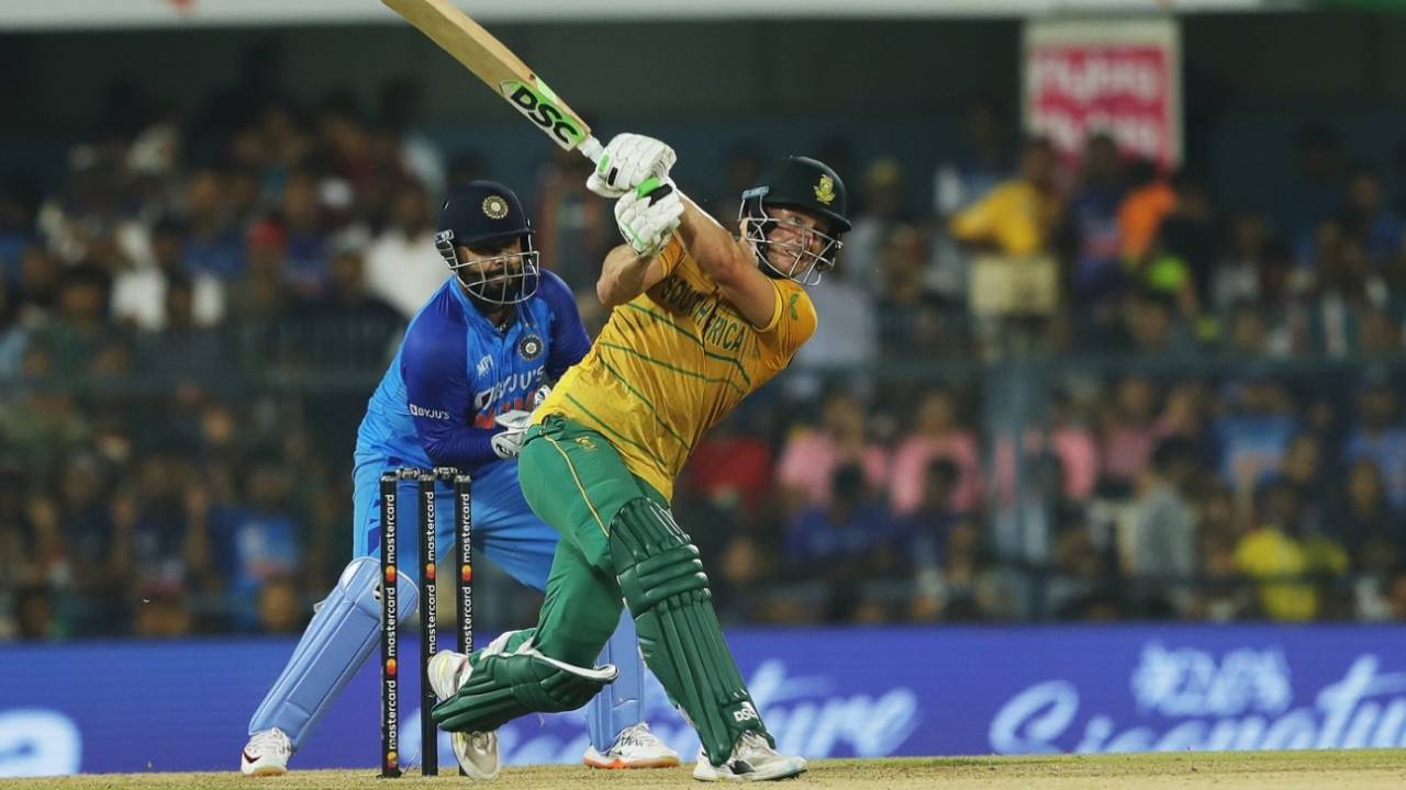 David Miller goes big, India vs South Africa, 2nd T20I, Guwahati, October 2, 2022