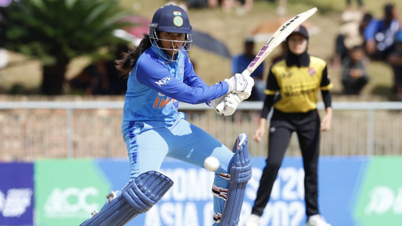 S Meghana guides one away, India vs Malaysia, Women's T20 Asia Cup 2022, Sylhet, October 3, 2022