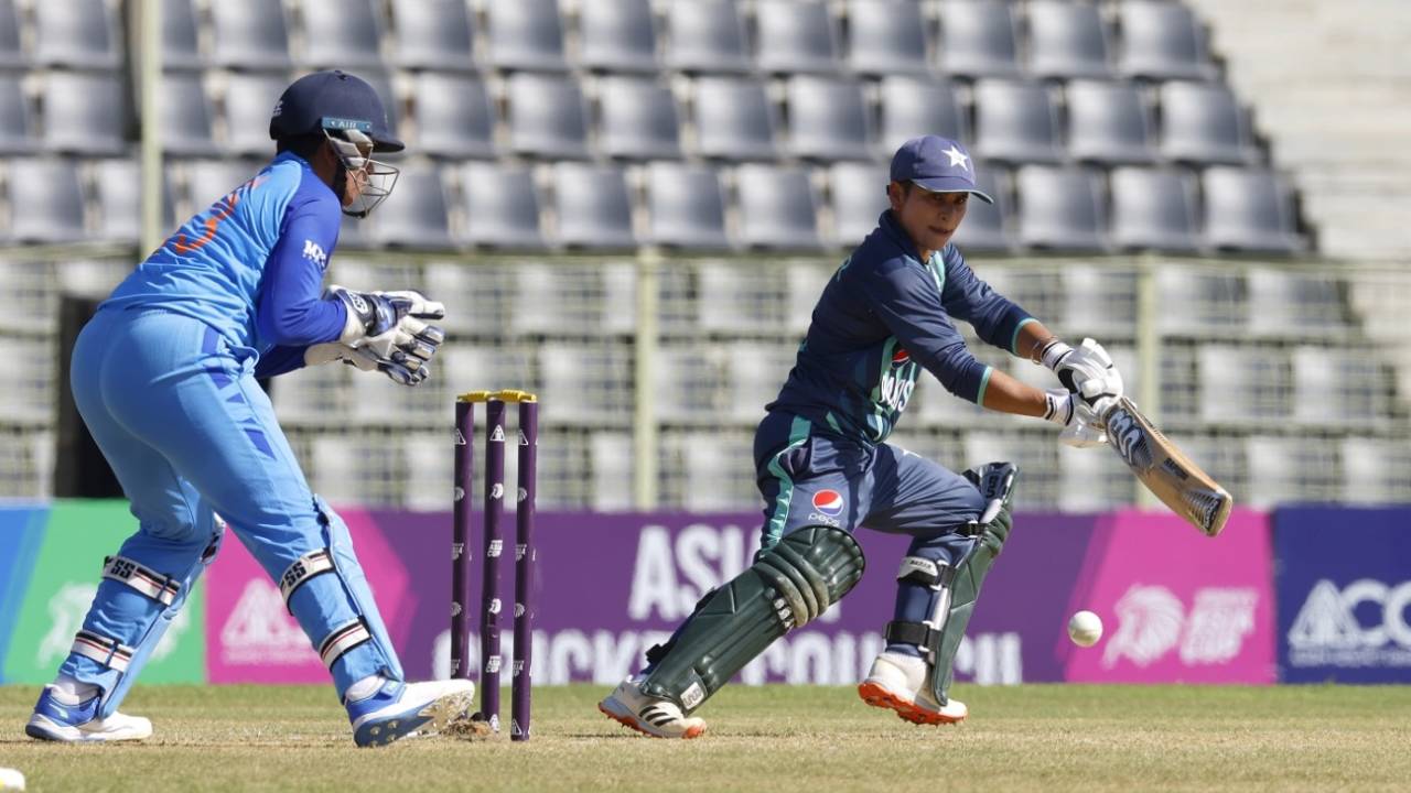 Nida Dar was off the blocks quickly and took the attack to India, India vs Pakistan, Women's T20 Asia Cup, Sylhet, October 7, 2022