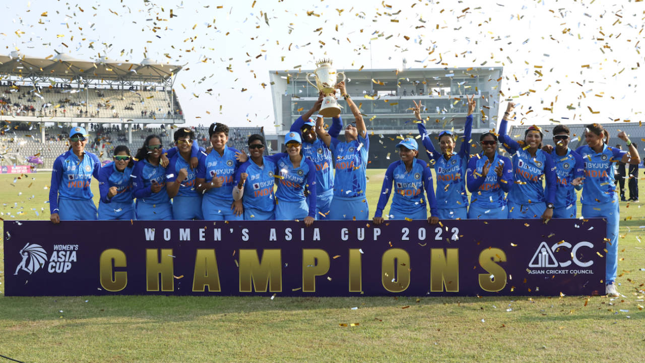 भारतीय महिला टीम ने सात बार एशिया कप का ख़िताब जीता है&nbsp;&nbsp;&bull;&nbsp;&nbsp;Asian Cricket Council