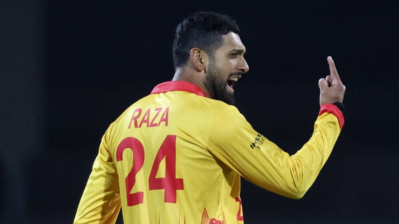 Sikandar Raza has previously captained Zimbabwe in four T20Is&nbsp;&nbsp;&bull;&nbsp;&nbsp;AFP/Getty Images