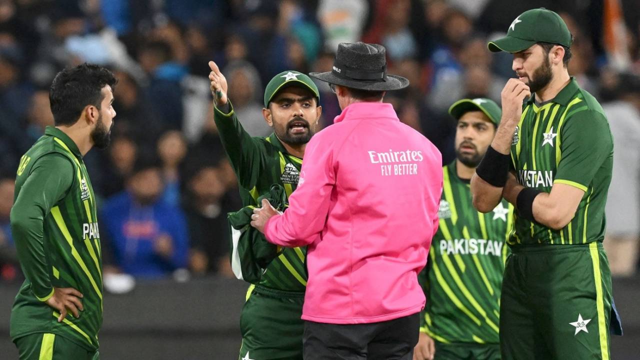 Tempers flared in the middle in a match that went down to the wire, India vs Pakistan, Men's T20 World Cup 2022, Super 12s, MCG, October 23, 2022