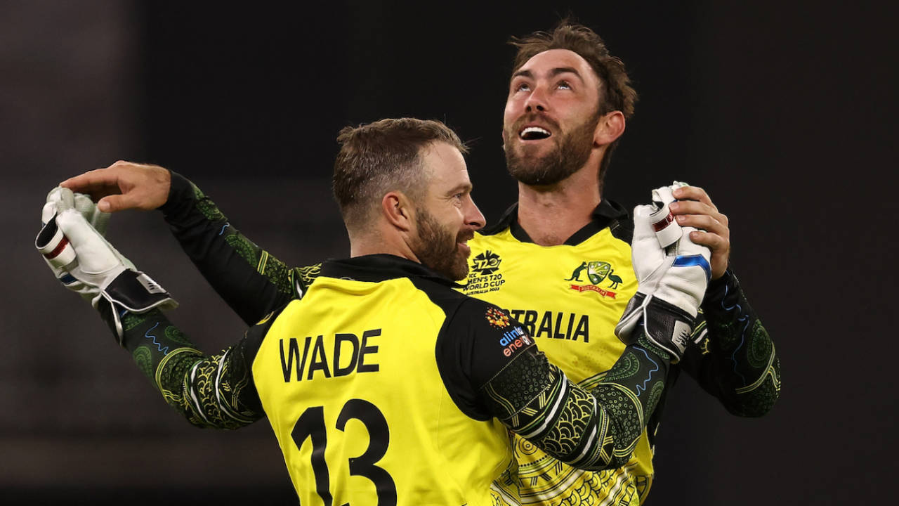 Glenn Maxwell had a session - half in jest - with the gloves during training, but is it still most likely that Matthew Wade will do the job against England&nbsp;&nbsp;&bull;&nbsp;&nbsp;Getty Images