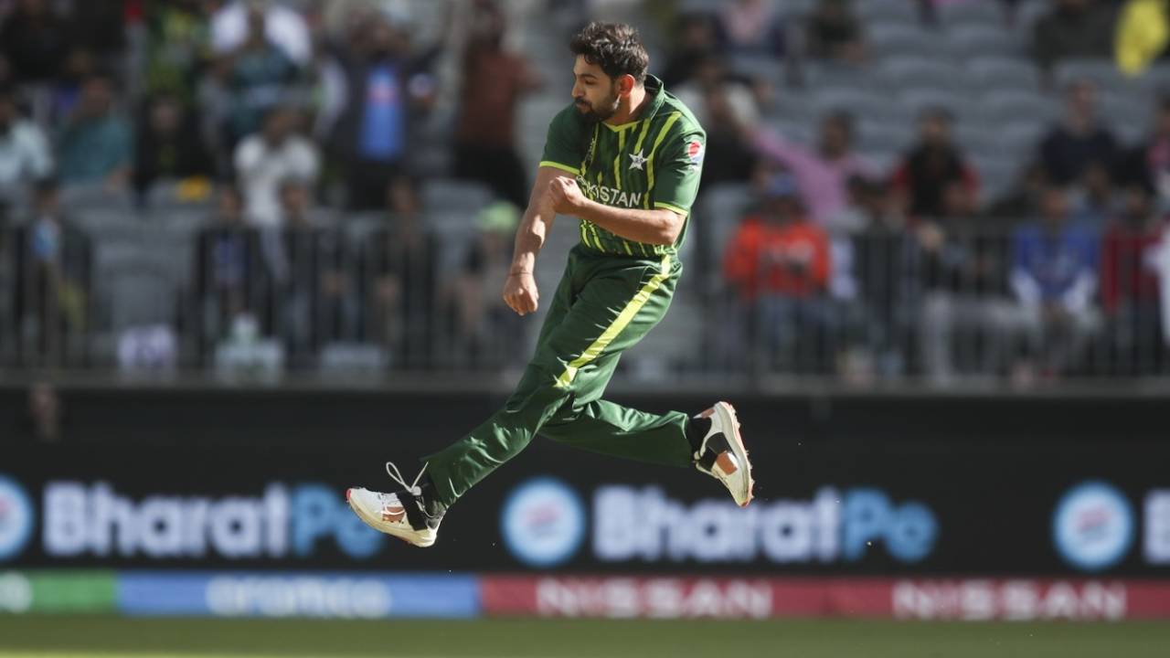 Haris Rauf ended with figures of 10 for 1 from his three overs, Netherlands vs Pakistan, Men's T20 World Cup 2022, Perth, October 30, 2022