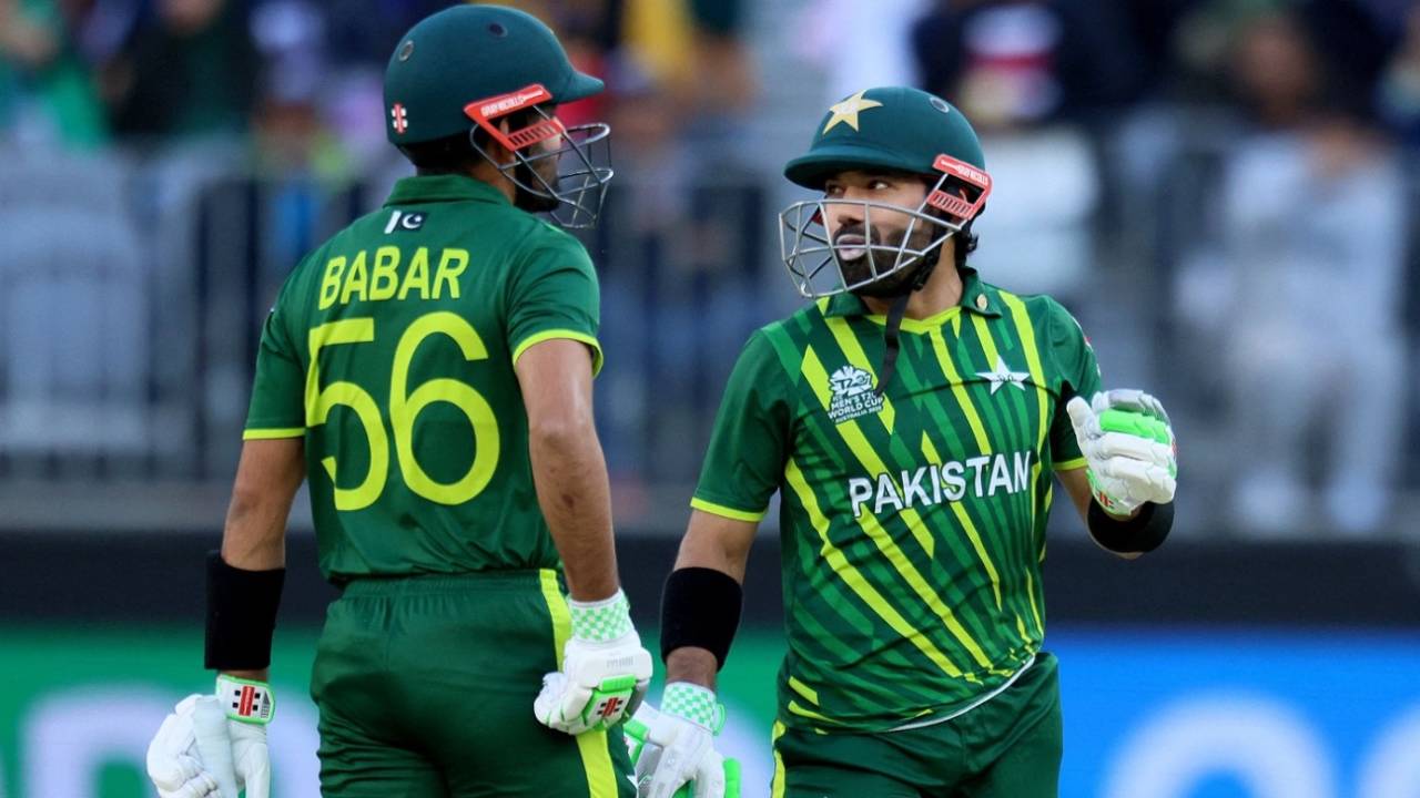 Pakistan continued to back Babar Azam and Mohammad Rizwan to open the batting, Netherlands vs Pakistan, Men's T20 World Cup 2022, Perth, October 30, 2022