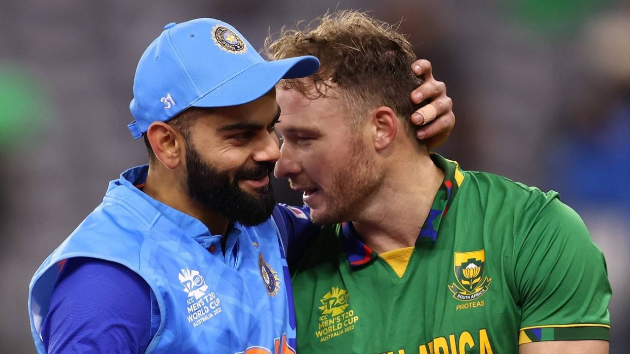 Virat Kohli and David Miller are both prime time players, India vs South Africa, Men's T20 World Cup 2022, Group 2, Perth, October 30, 2022