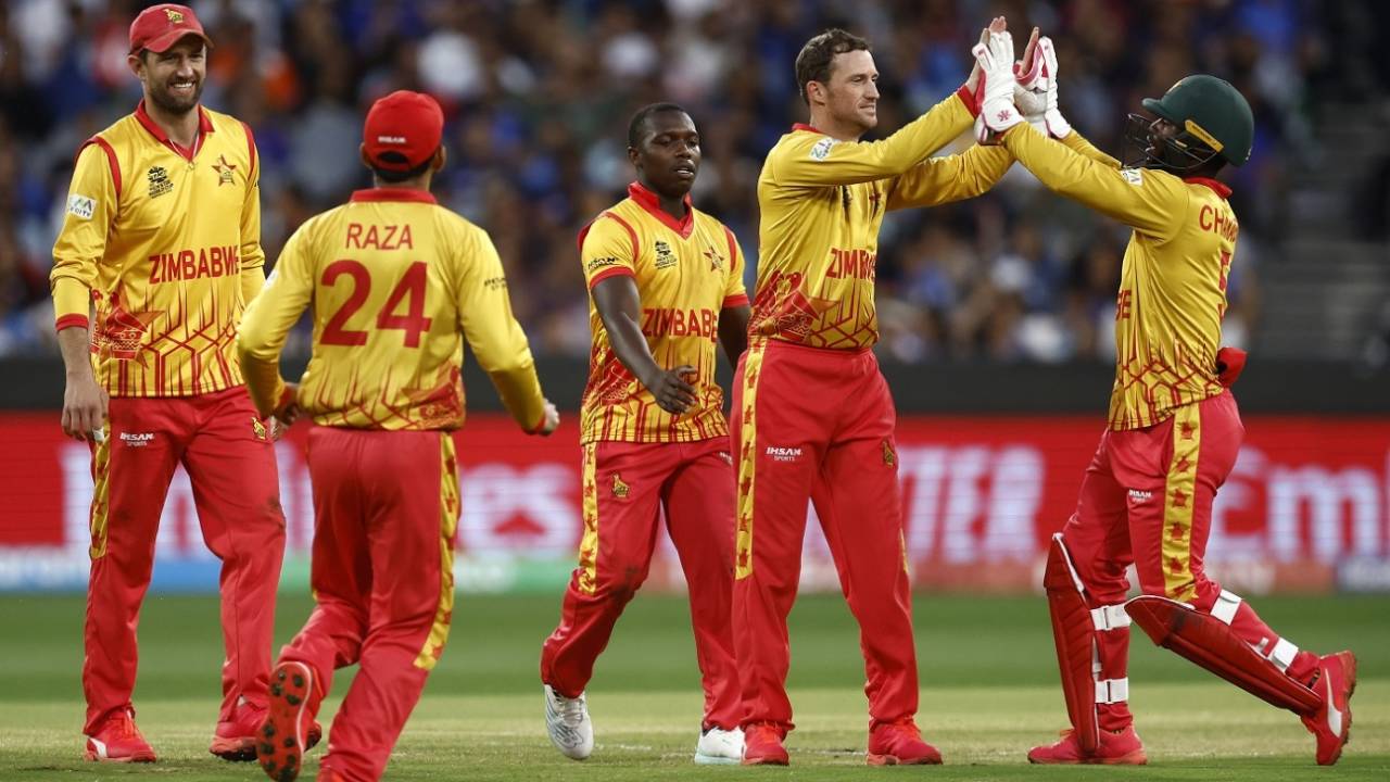 Zimbabwe made it to the Super 12s of the recently-concluded T20 World Cup&nbsp;&nbsp;&bull;&nbsp;&nbsp;AFP/Getty Images