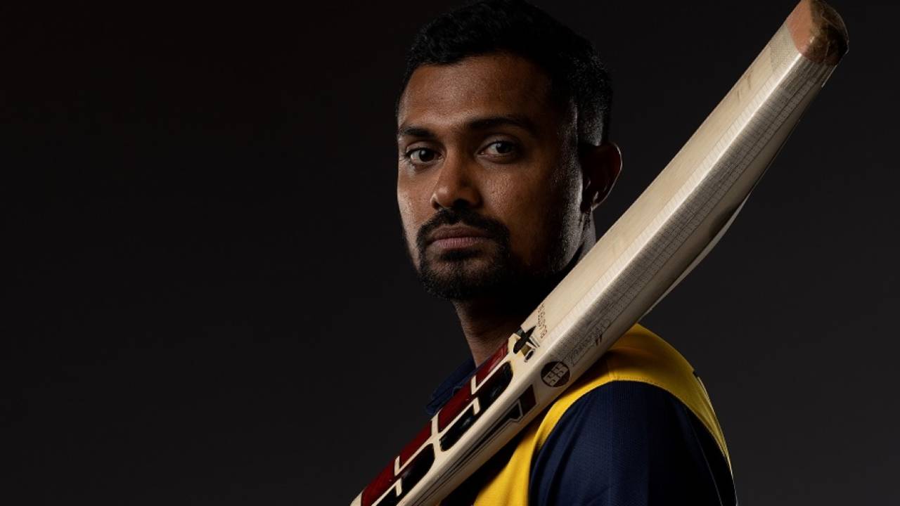 Danushka Gunathilaka had remained with the Sri Lanka squad in Australia despite being ruled out of the World Cup with a hamstring injury&nbsp;&nbsp;&bull;&nbsp;&nbsp;ICC via Getty Images