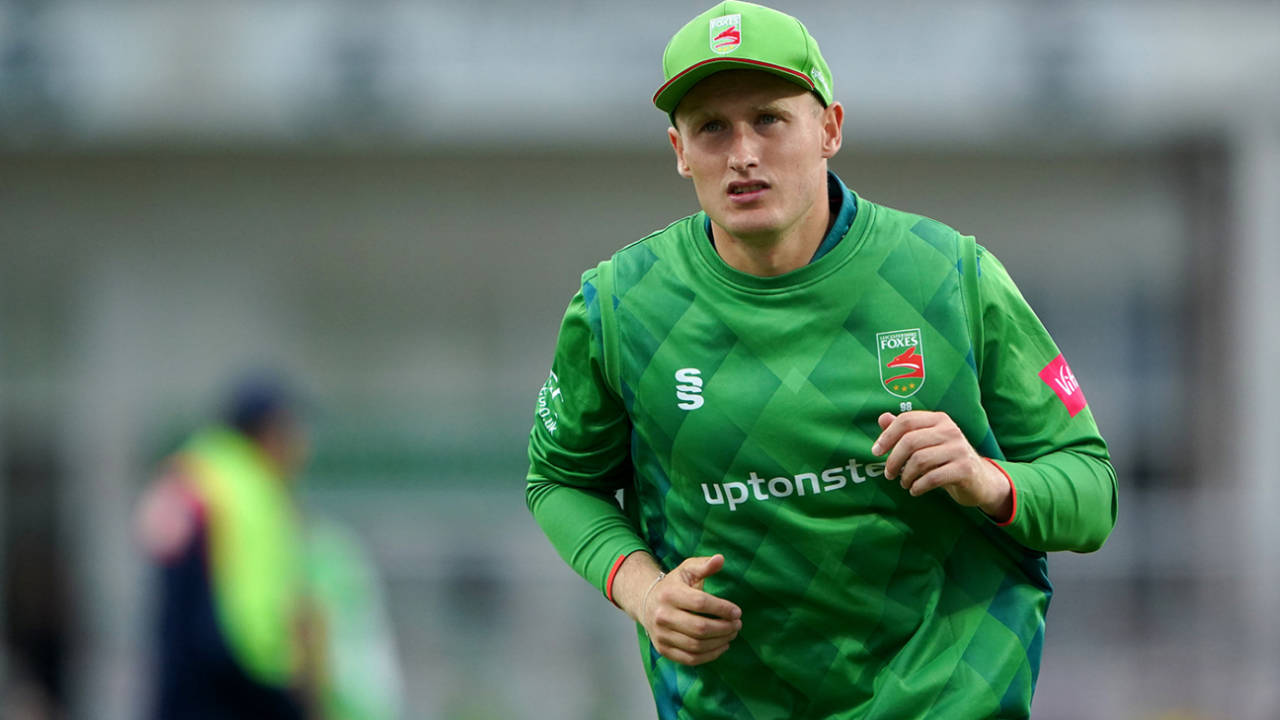 Callum Parkinson was again a key cog for Leicestershire in the Blast, Leicestershire vs Durham, Vitality Blast, North Group, Grace Road, May 26, 2022
