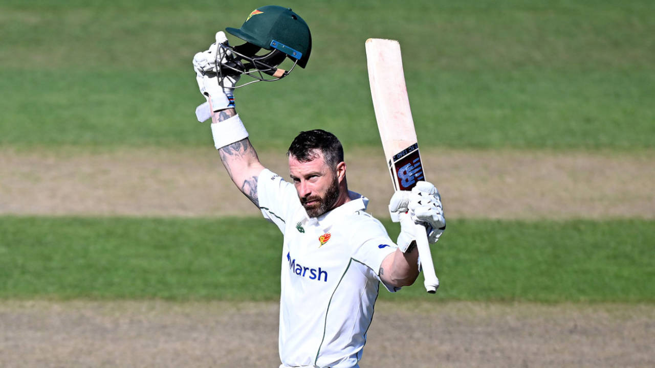 Matthew Wade returned to domestic cricket with a century&nbsp;&nbsp;&bull;&nbsp;&nbsp;Getty Images
