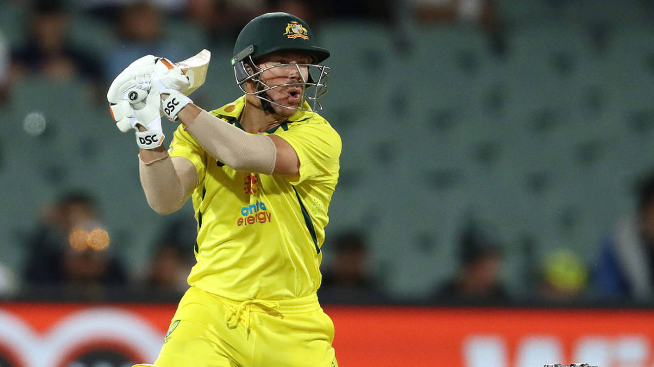 David Warner produced a free-flowing innings, Australia vs England, 1st ODI, Adelaide, November 17, 2022