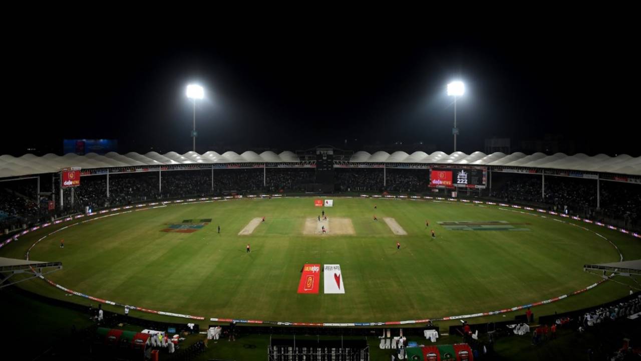 The National Stadium in Karachi during the T20I series between England and Pakistan&nbsp;&nbsp;&bull;&nbsp;&nbsp;Getty Images