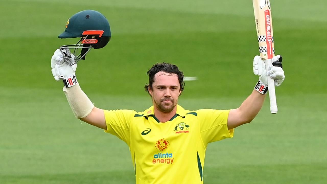 Travis Head brought up his hundred off just 91 balls, Australia vs England, 3rd ODI, Melbourne, November 22, 2022
