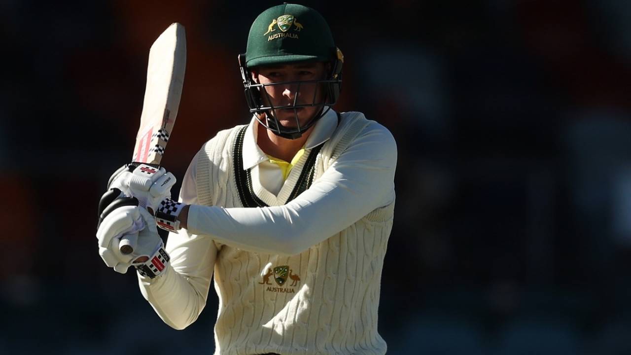Matt Renshaw whips one through midwicket, Prime Minister's XI vs West Indies, Tour match, Canberra, November 23, 2022