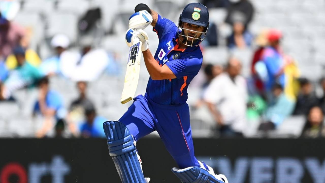 Shikhar Dhawan forces one away, New Zealand vs India, 1st ODI, Auckland, November 25, 2022