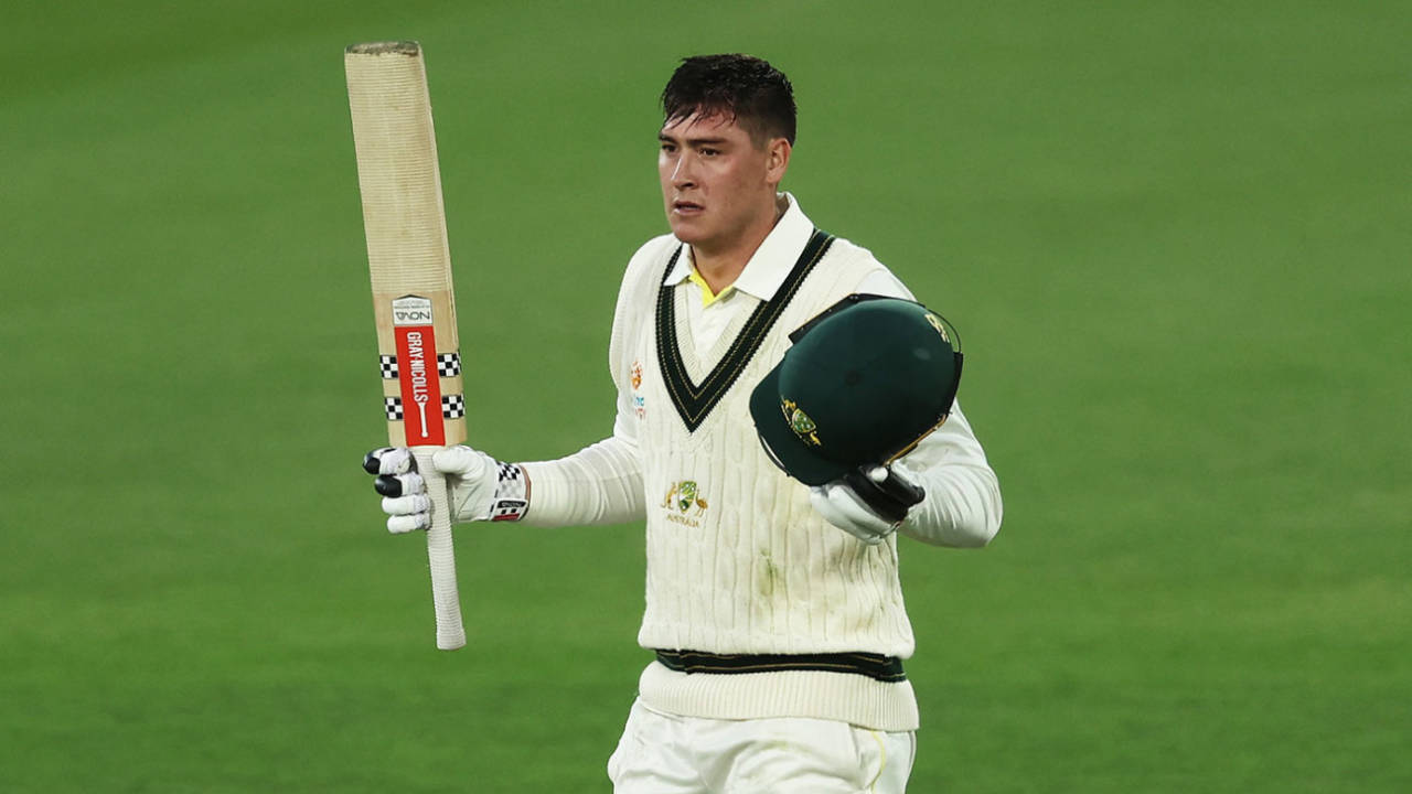 Matthew Renshaw brought up his second century of the tour&nbsp;&nbsp;&bull;&nbsp;&nbsp;Getty Images