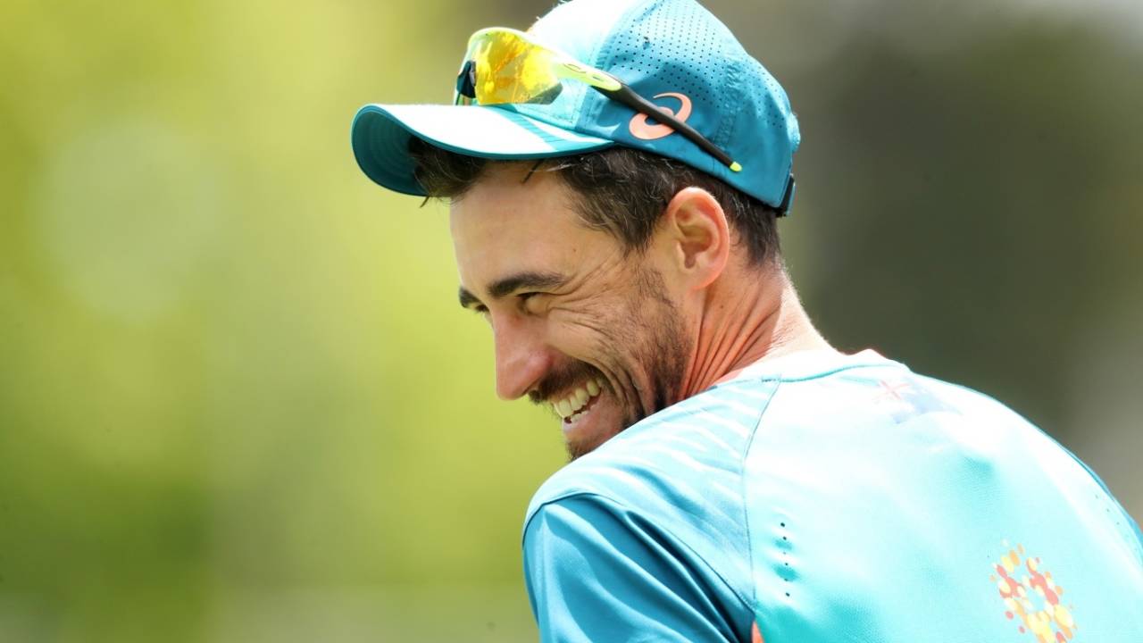 Mitchell Starc tends to have a lot of fun at Optus Stadium in Perth&nbsp;&nbsp;&bull;&nbsp;&nbsp;Getty Images