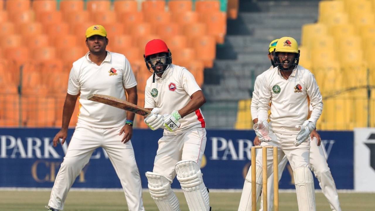 Umar Waheed worked his way to a century