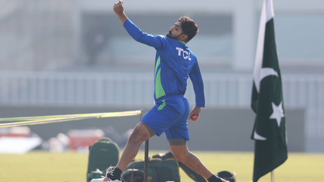 Haris Rauf injured his right quad on Test debut&nbsp;&nbsp;&bull;&nbsp;&nbsp;Getty Images