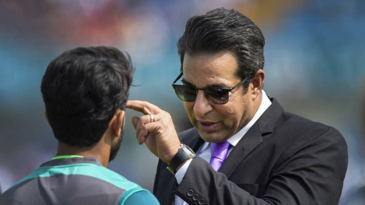 Wasim Akram had the "shock of his life" when he watched the video&nbsp;&nbsp;&bull;&nbsp;&nbsp;Visionhaus/Getty Images