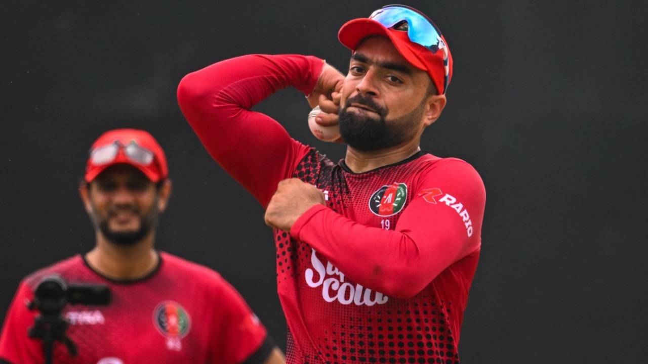 Rashid Khan's first assignment as T20I captain this time will be the tour of UAE in February 2023&nbsp;&nbsp;&bull;&nbsp;&nbsp;AFP/Getty Images