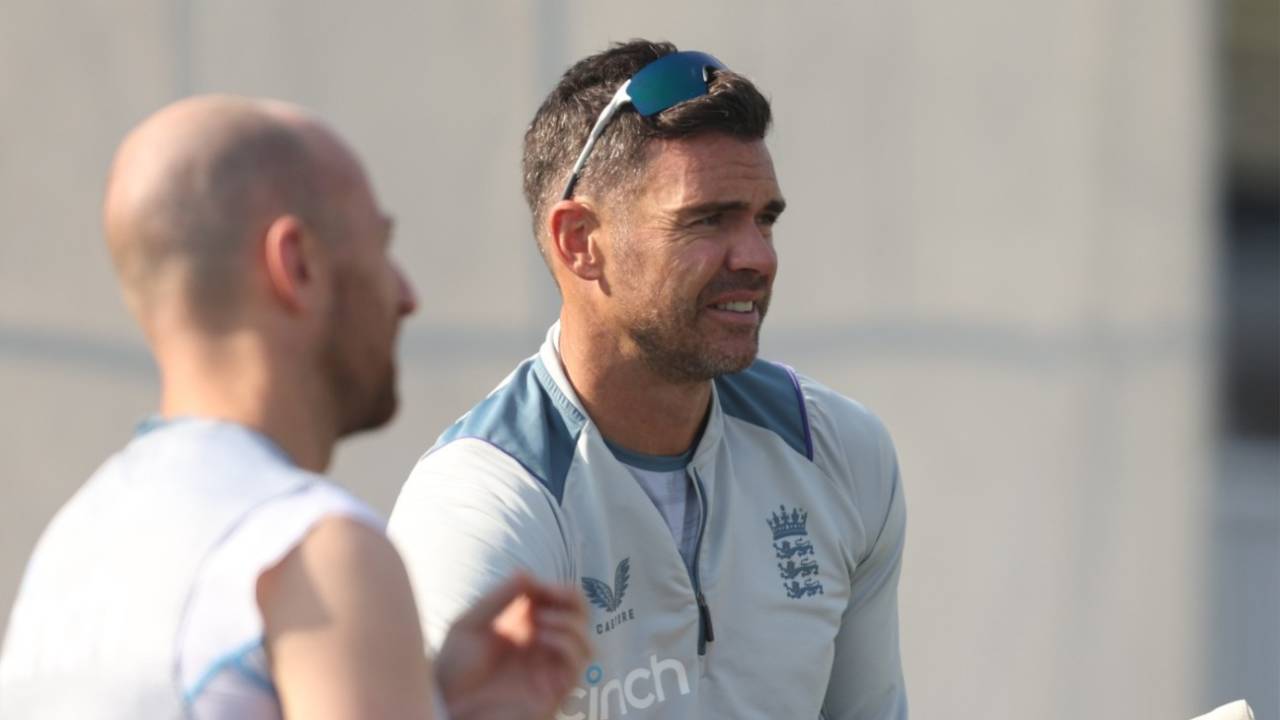 James Anderson in the nets in Rawalpindi ahead of the first Test, England Test tour to Pakistan, Rawalpindi, November 29, 2022