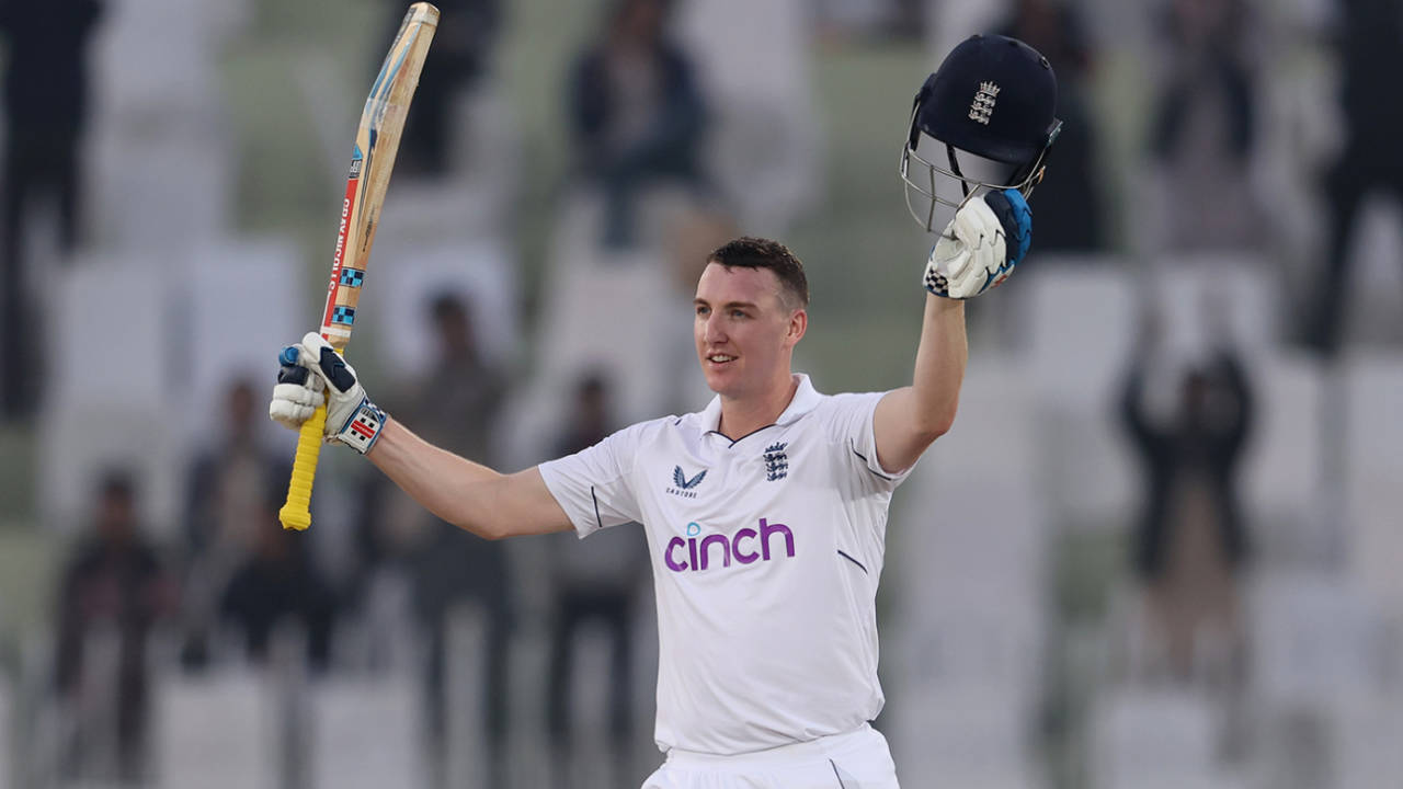 Harry Brook scored the third-fastest Test hundred for England in his second appearance, Pakistan vs England, 1st Test, Rawalpindi, 1st day, December 1, 2022