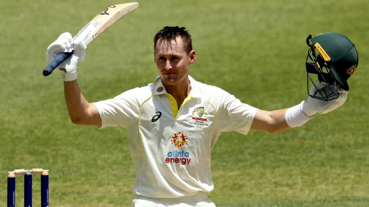 Marnus Labuschagne brought up his ninth Test hundred in the second innings, Australia vs West Indies, 1st Test, Perth, 4th Day, December 3, 2022