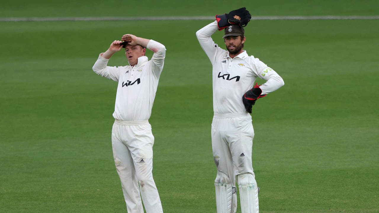 Ben Foakes and Ollie Pope are Surrey team-mates, Surrey vs Warwickshire, LV= County Championship, The Oval, July 27, 2022