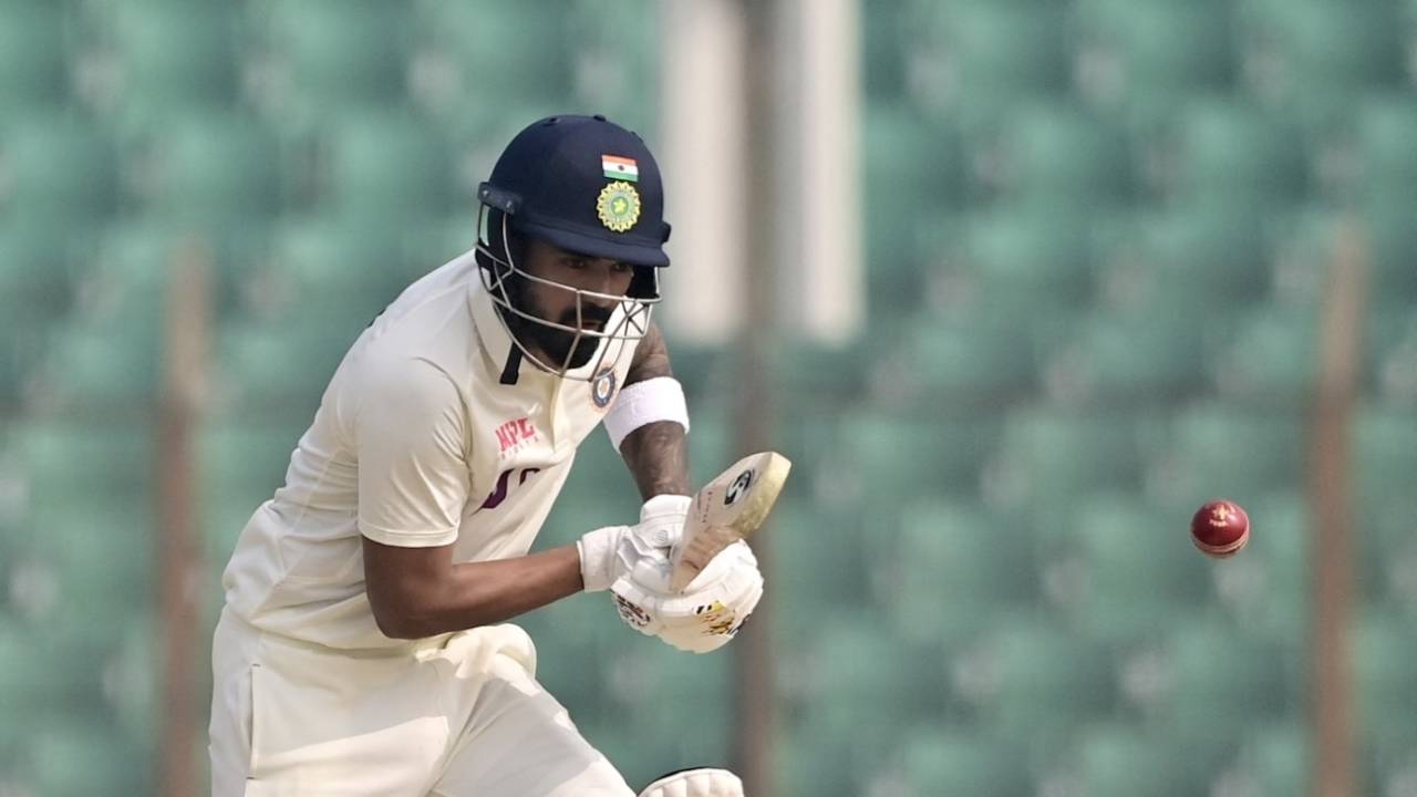KL Rahul is the senior opening batter in the India Test side in Rohit Sharma's absence&nbsp;&nbsp;&bull;&nbsp;&nbsp;AFP/Getty Images