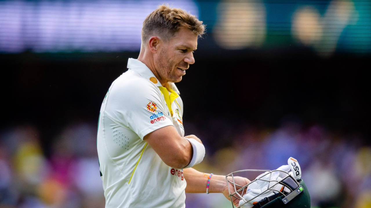David Warner bagged a golden duck, Australia v South Africa, 1st Test, Brisbane, 1st day, December 17, 2022
