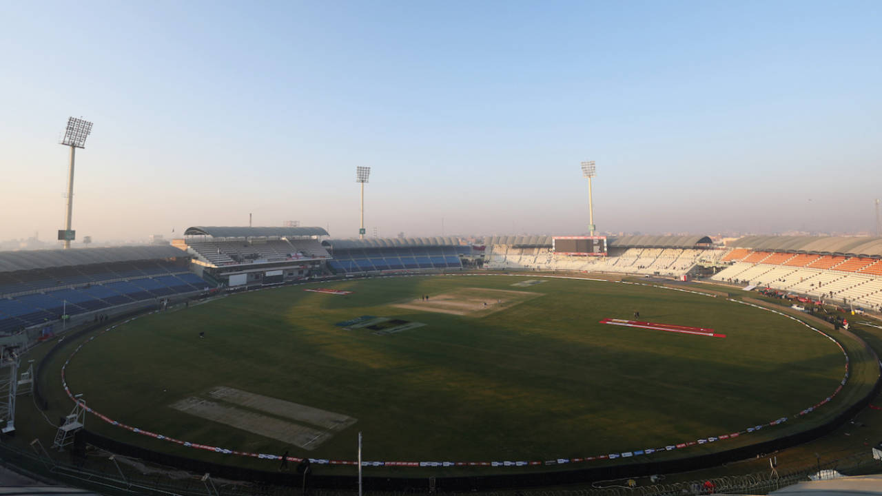 General shot of Multan Cricket Stadium, December 12, 2022

