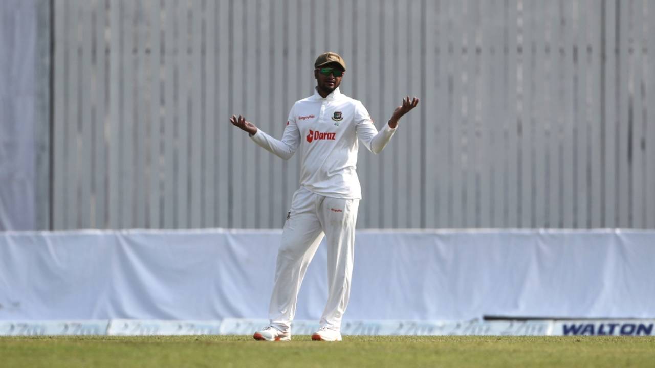 Shakib Al Hasan will lead the Test squad&nbsp;&nbsp;&bull;&nbsp;&nbsp;Associated Press