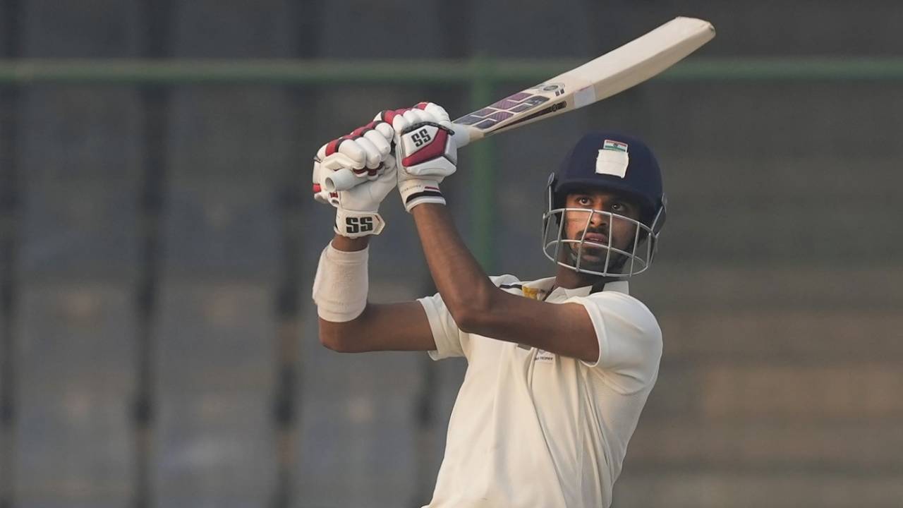 Washington Sundar goes over the top, Delhi vs Tamil Nadu, Ranji Trophy 2022-23, Delhi, December 30, 2022
