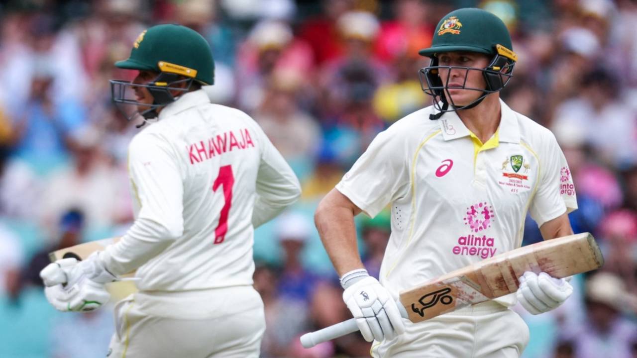 Usman Khawaja and Marnus Labuschagne guided Australia to lunch, Australia vs South Africa, 3rd Test, Sydney, 1st day, January 4, 2023
