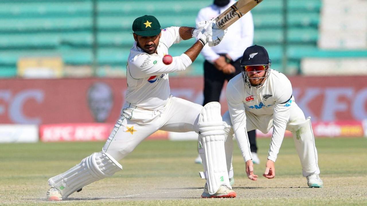 Sarfaraz Ahmed attacked perfectly for Pakistan, Pakistan vs New Zealand, 2nd Test, Karachi, 5th day, January 6, 2022