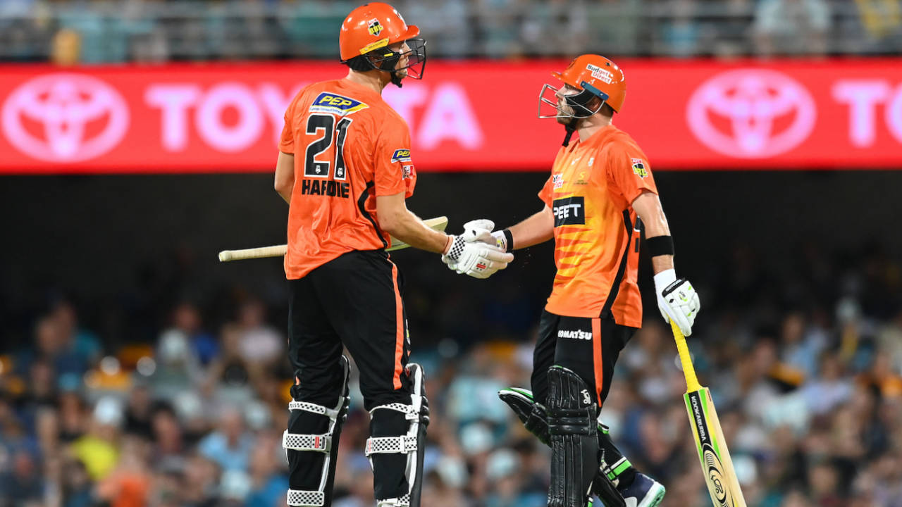 Aaron Hardie and Josh Inglis put up a match-winning 132-run stand&nbsp;&nbsp;&bull;&nbsp;&nbsp;Cricket Australia/Getty Images