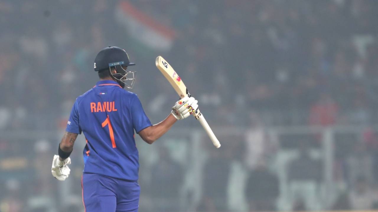 KL Rahul steered India home with an unbeaten half-century, India vs Sri Lanka, 2nd ODI, Kolkata, January 12, 2023