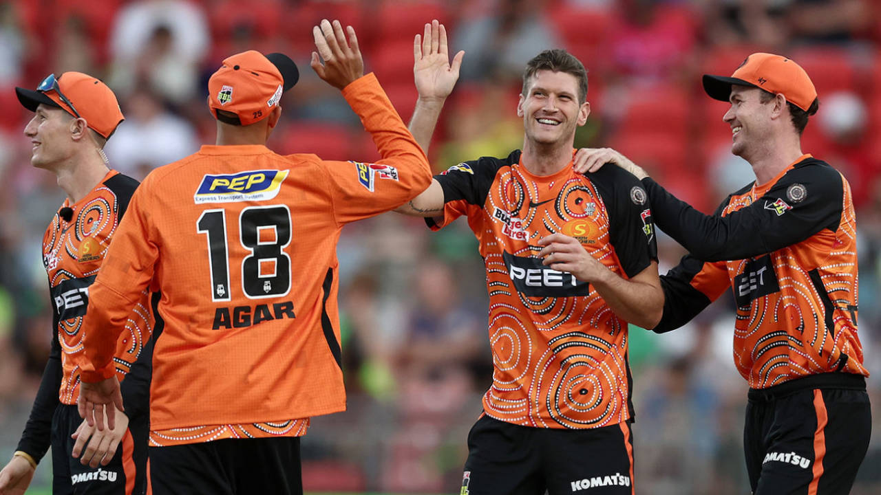 David Payne impressed in his first game for Perth Scorchers, Sydney Thunder vs Perth Scorchers, BBL, Sydney Showground, January 13, 2023