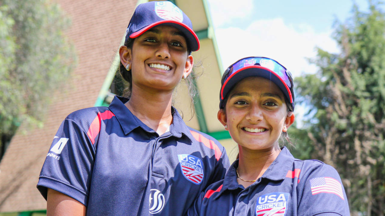 USA Women's U19 captain Geetika Kodali and vice-captain Anika Kolan grew up playing together in northern California&nbsp;&nbsp;&bull;&nbsp;&nbsp;Peter Della Penna