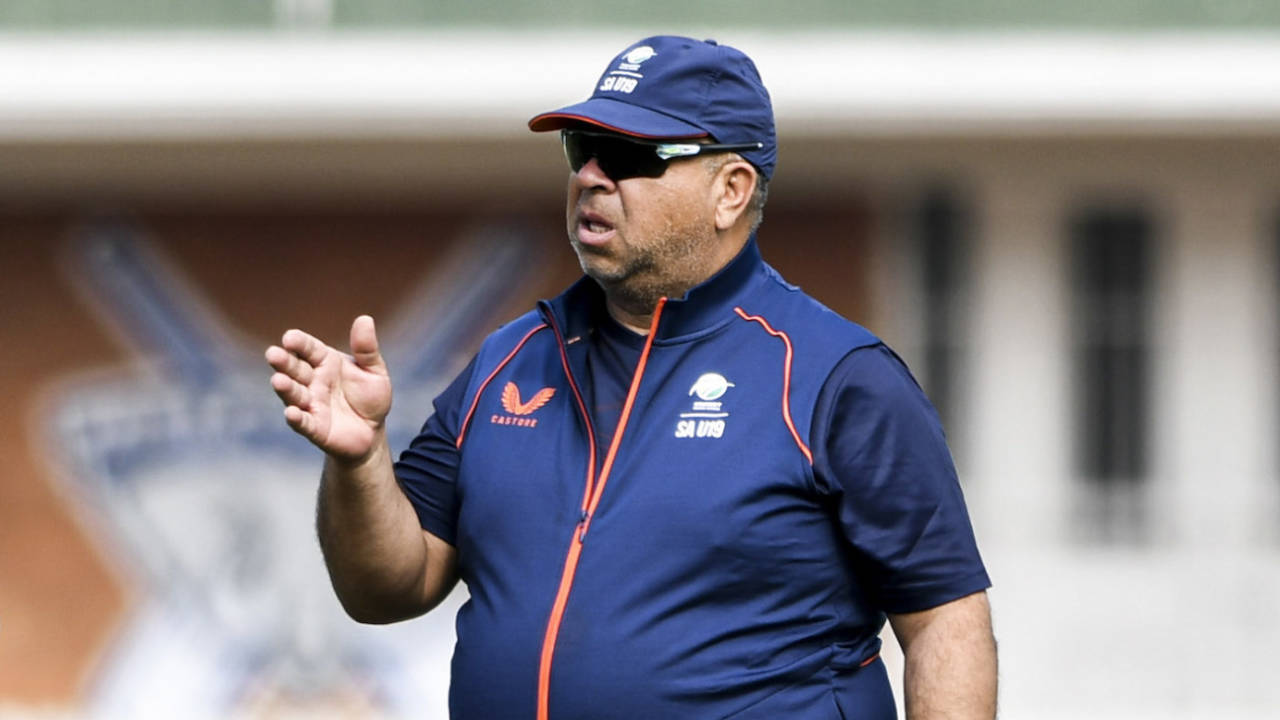 Shukri Conrad, one of South Africa's new men's head coaches 