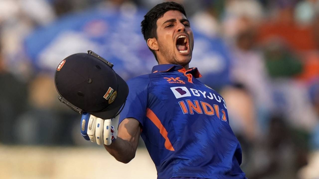 Shubman Gill scored his maiden ODI double-century, India vs New Zealand, 1st ODI, Hyderabad, January 18, 2023