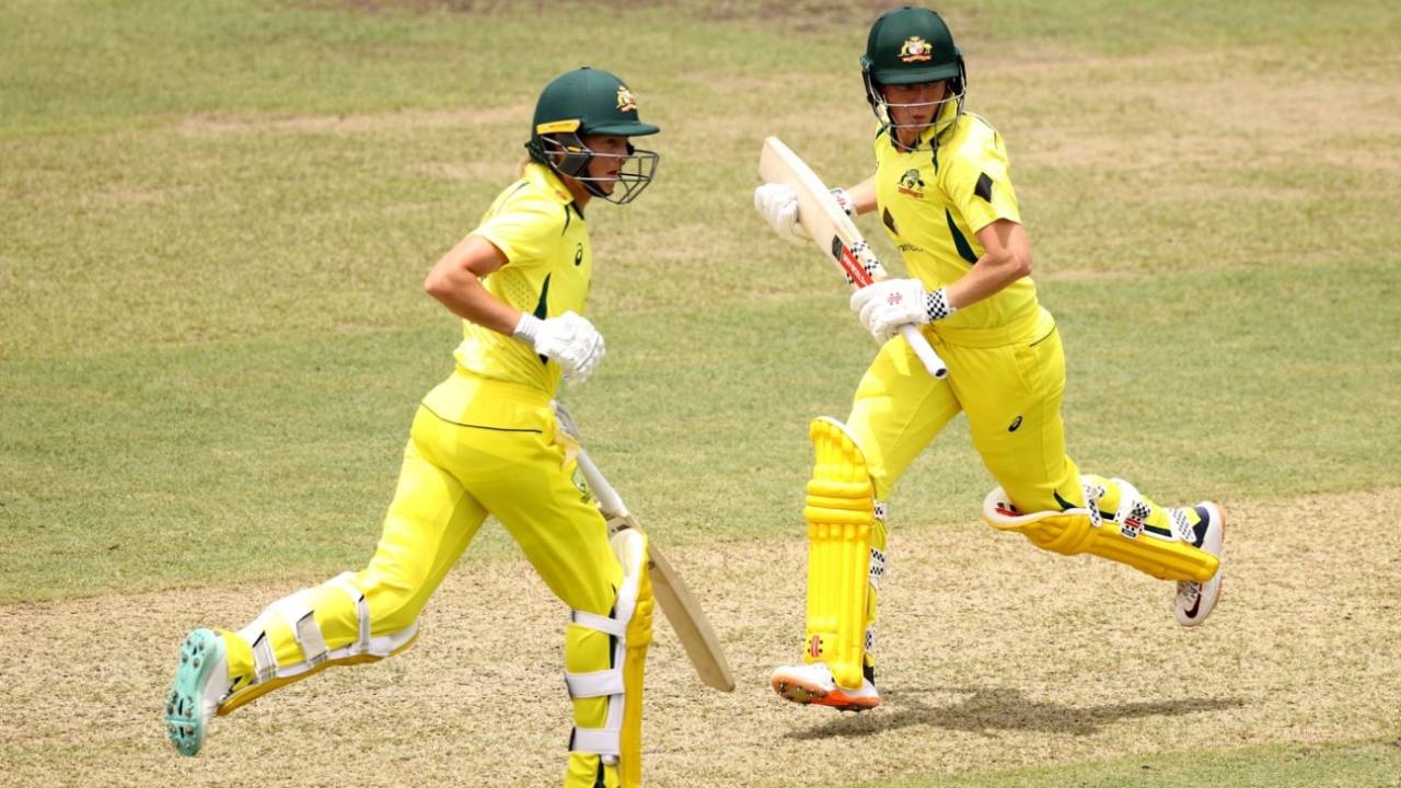 Beth Mooney and Meg Lanning shared a century stand, Australia vs Pakistan, 3rd ODI, North Sydney Oval, January 21, 2023