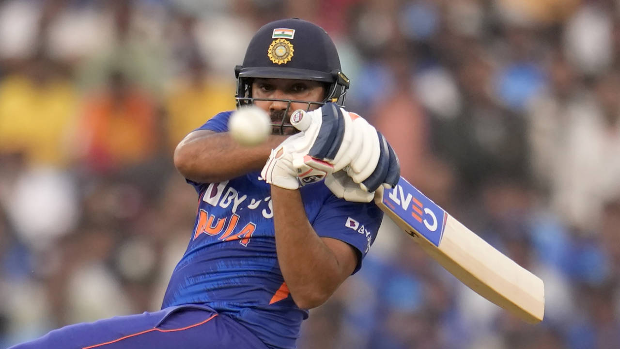 Rohit Sharma brought out his shots straightaway, India vs New Zealand, 2nd ODI, Raipur, January 21, 2023
