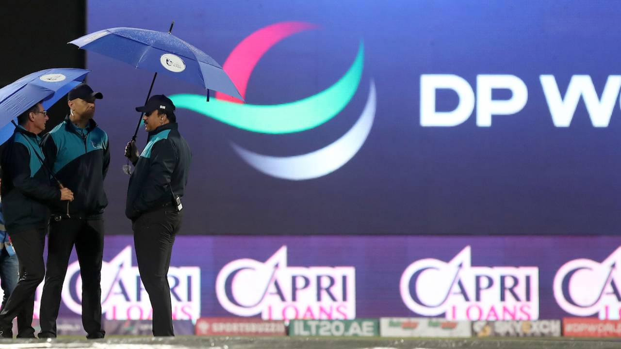 Rain washed away a contest for the second successive day